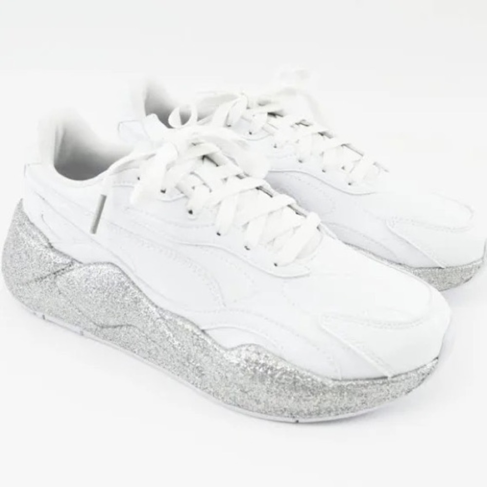 PUMA GLITTER SOLE SNEAKERS